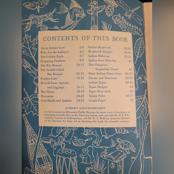 Indian Crafts and Lore W Ben Hunt Golden Press 1964 Moccasins Buckskin Beadwork - Picture 2 of 13